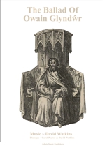 Score cover: The Ballad of Owain Glyndwr 
